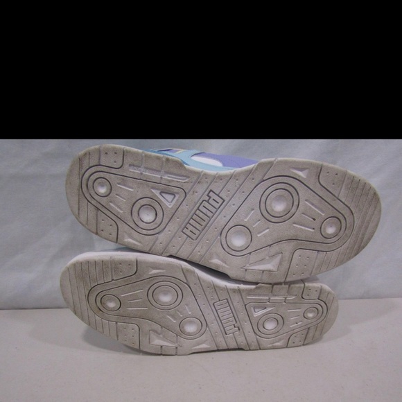 Puma Slipstream Leather white/Purple/Blue sneakers size 7 - Picture 5 of 8